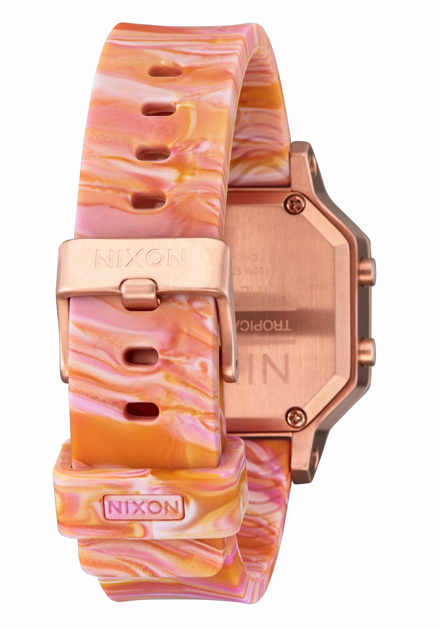 Siren Stainless Steel - Rose Gold / Pink Marble