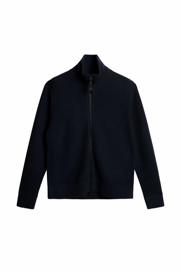 Skyler Wool Blend Zip Cardigan