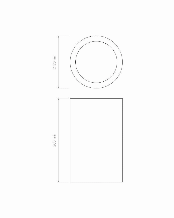 Smooth Plaster Downlight | Assorted Sizes