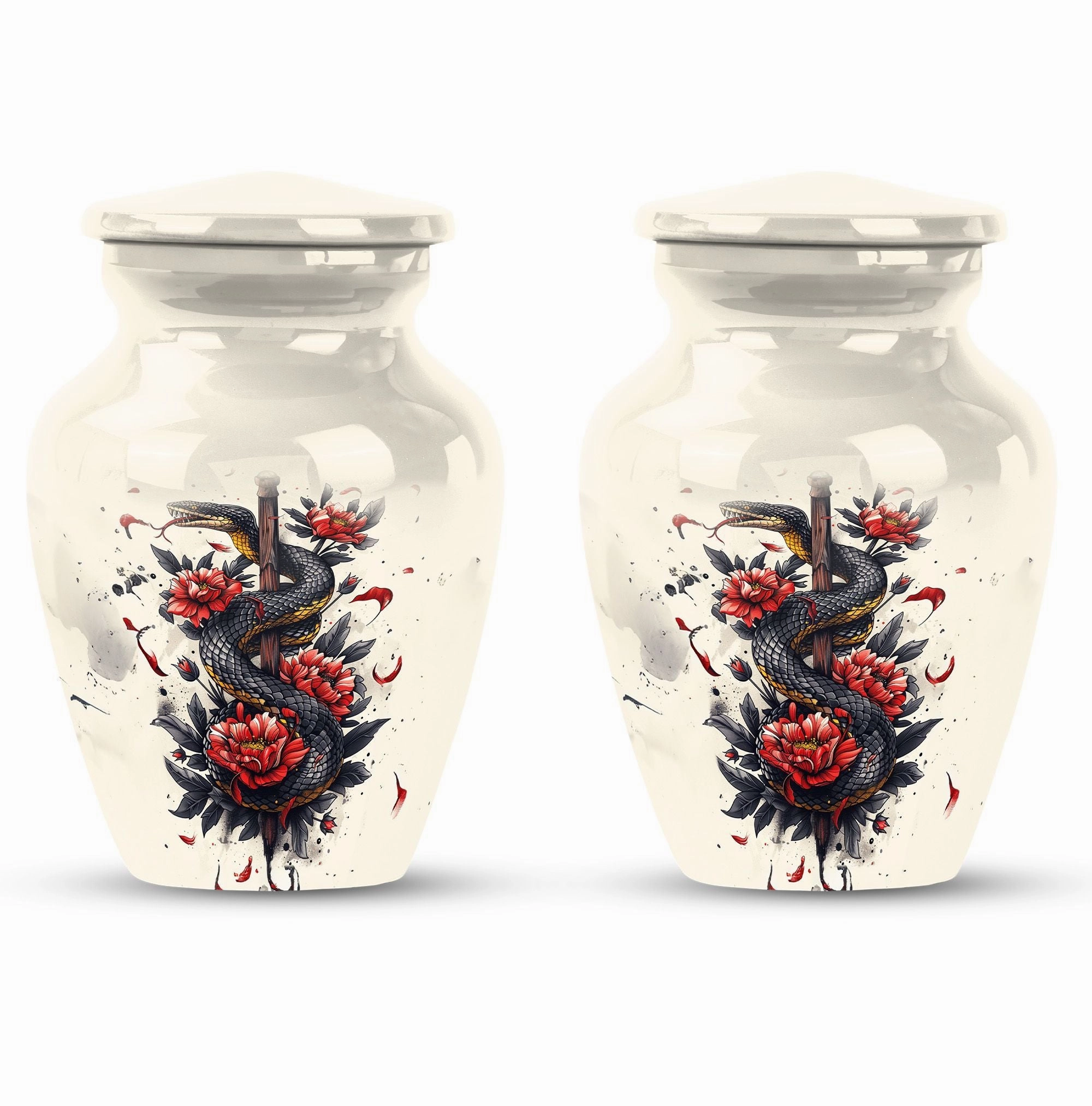 Snake Urn: Timeless Memorial Cremation Tribute for Loved Ones