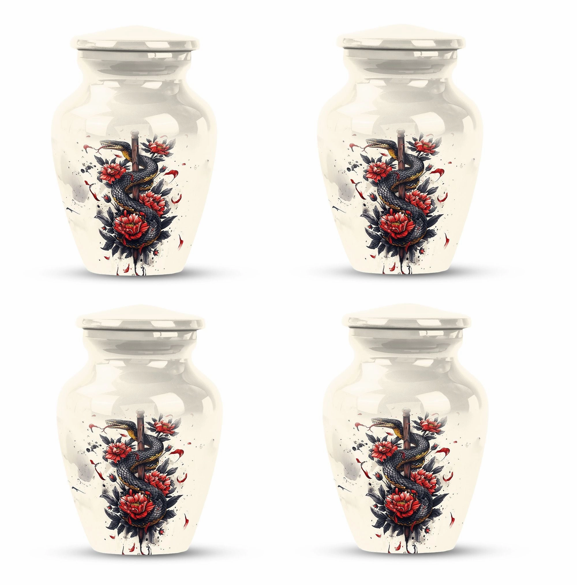 Snake Urn: Timeless Memorial Cremation Tribute for Loved Ones
