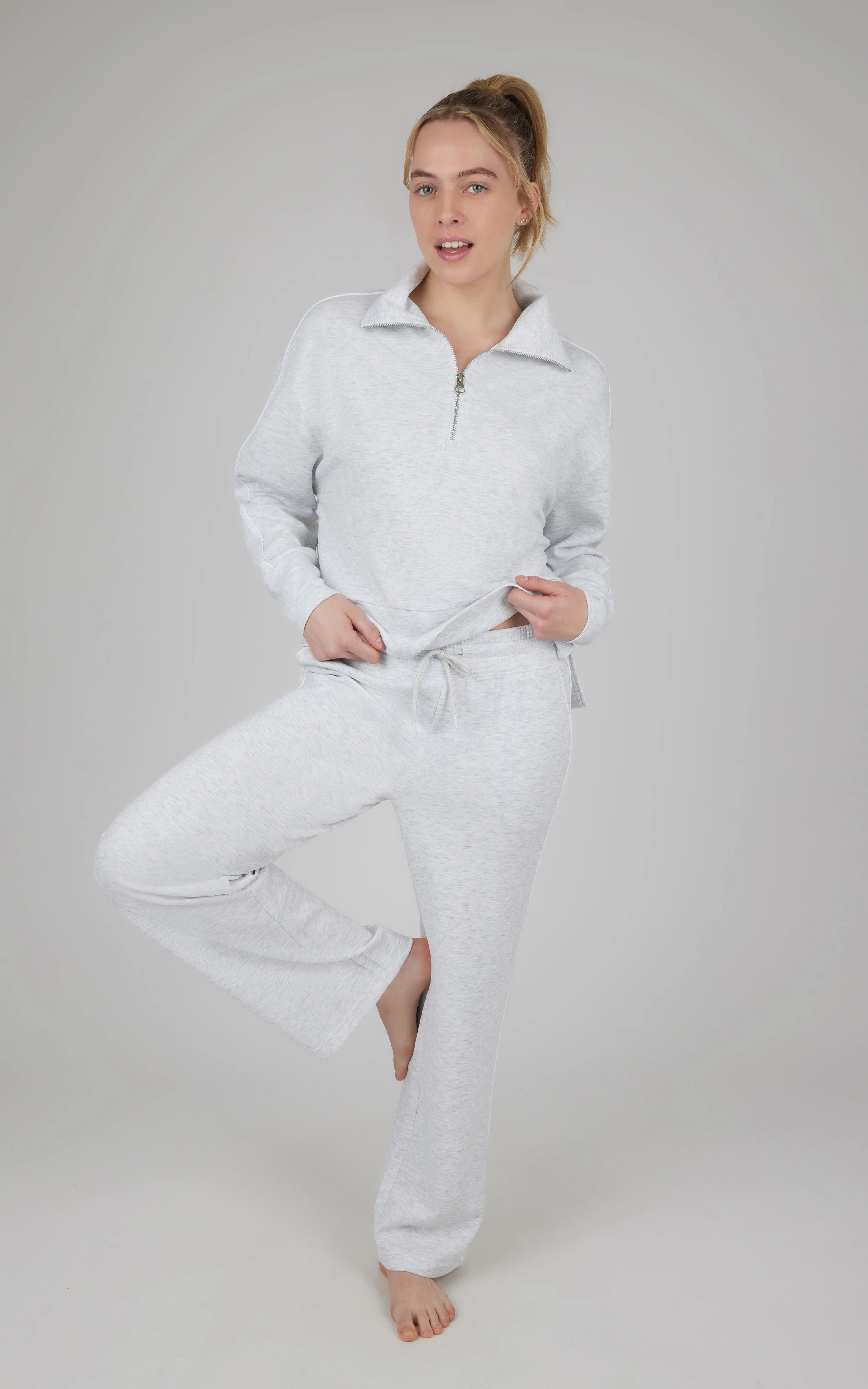 Softlite Half Zip Pullover and Pant Set