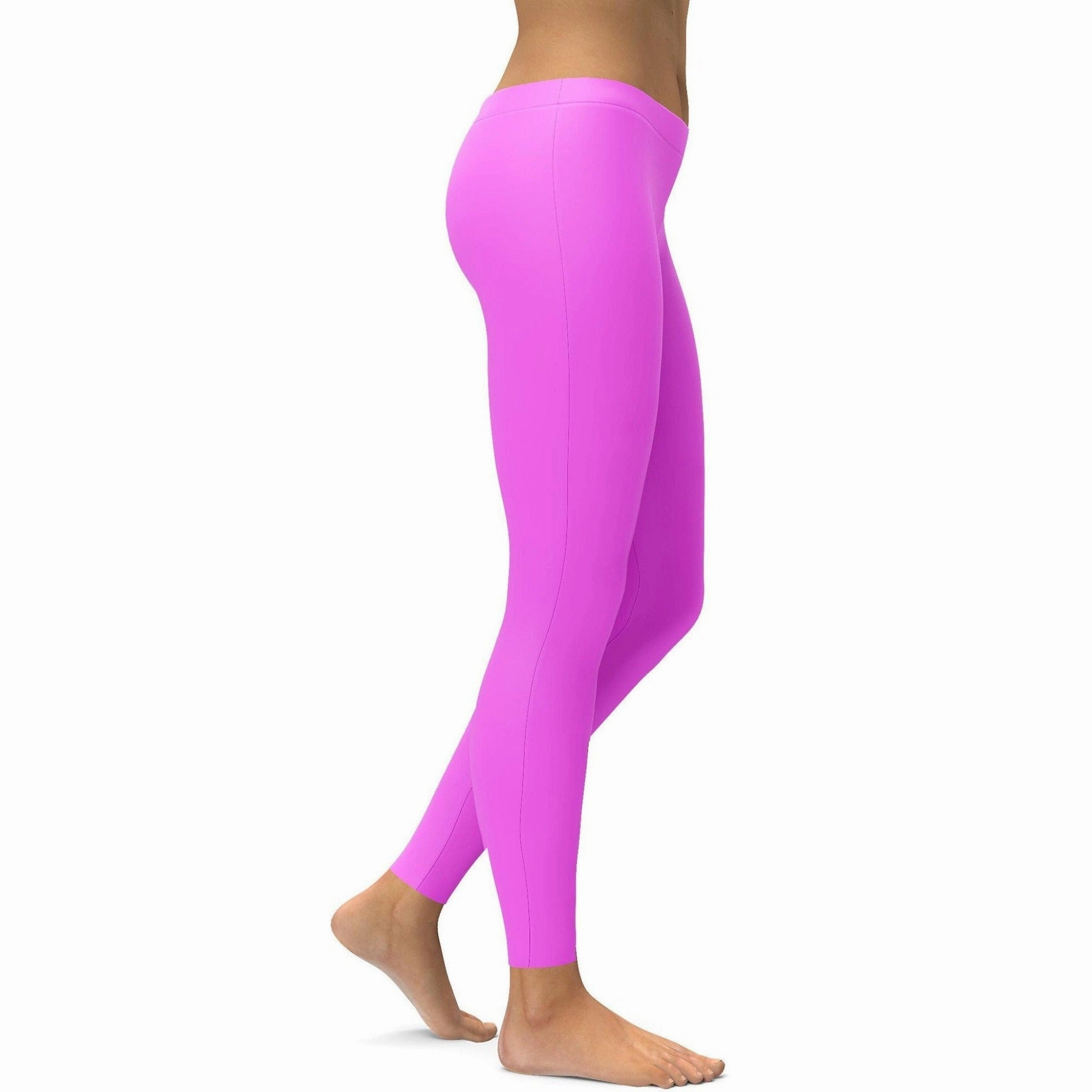 Solid Baby Pink Leggings