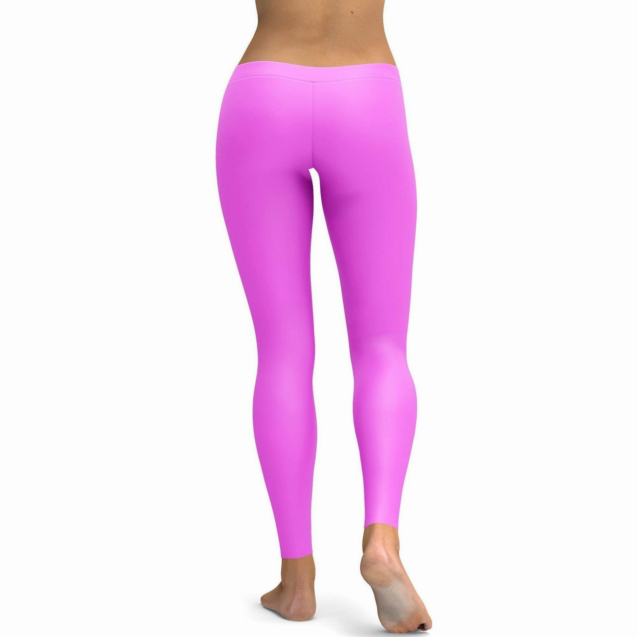 Solid Baby Pink Leggings