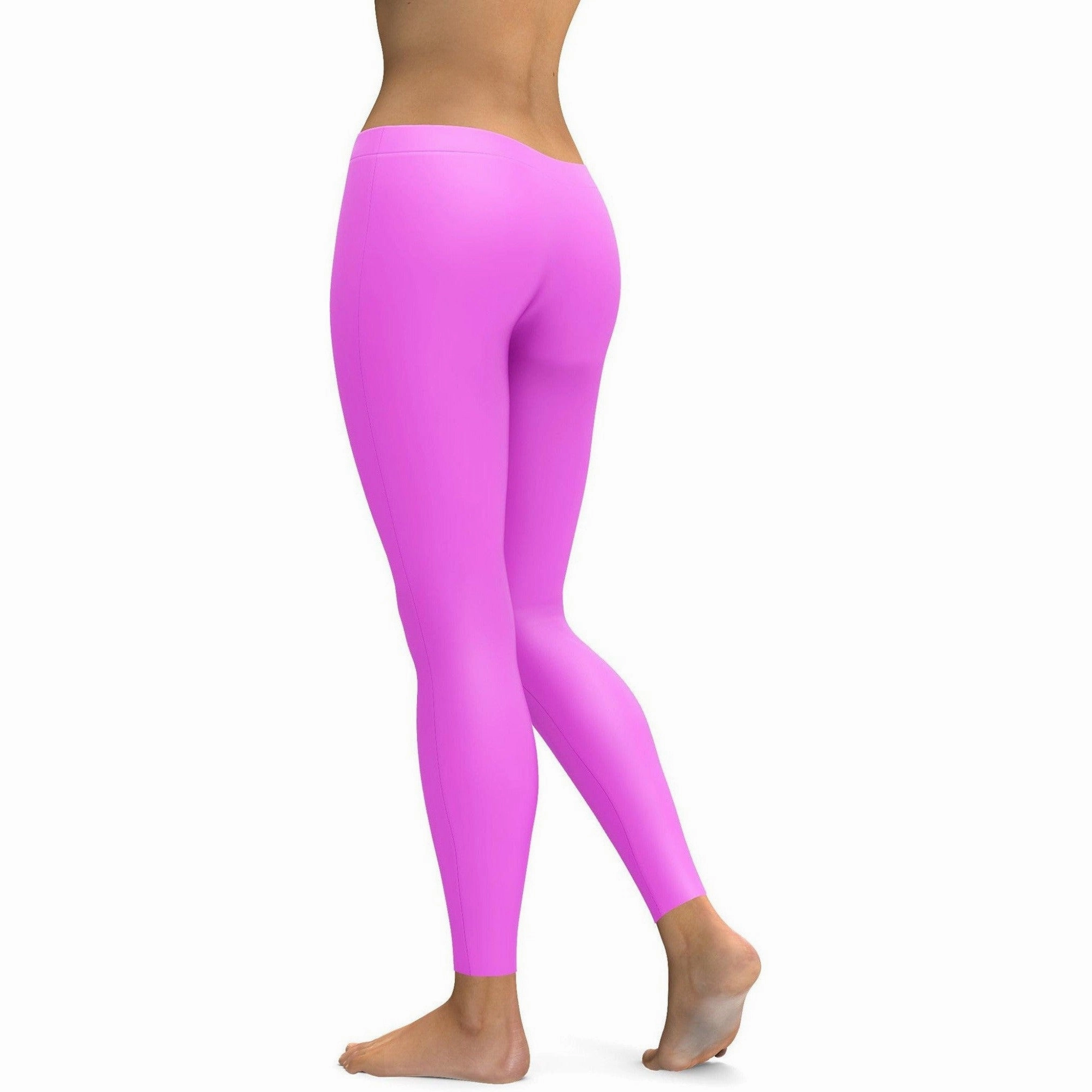Solid Baby Pink Leggings