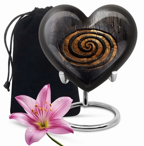 Spiral Urn - Timeless Memorial Solution for Human Cremation Ashes
