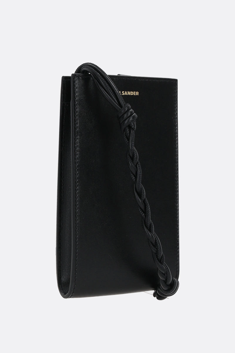 Tangle smooth leather smartphone holder