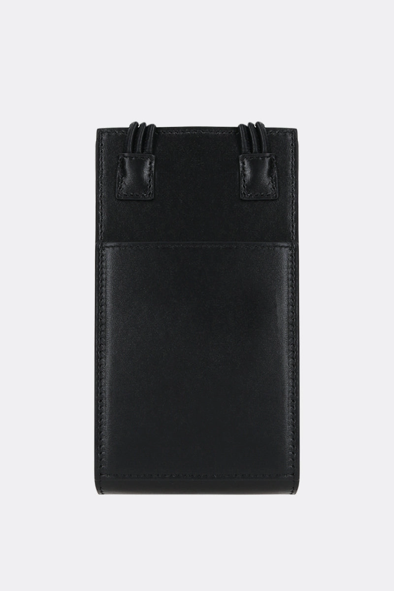 Tangle smooth leather smartphone holder
