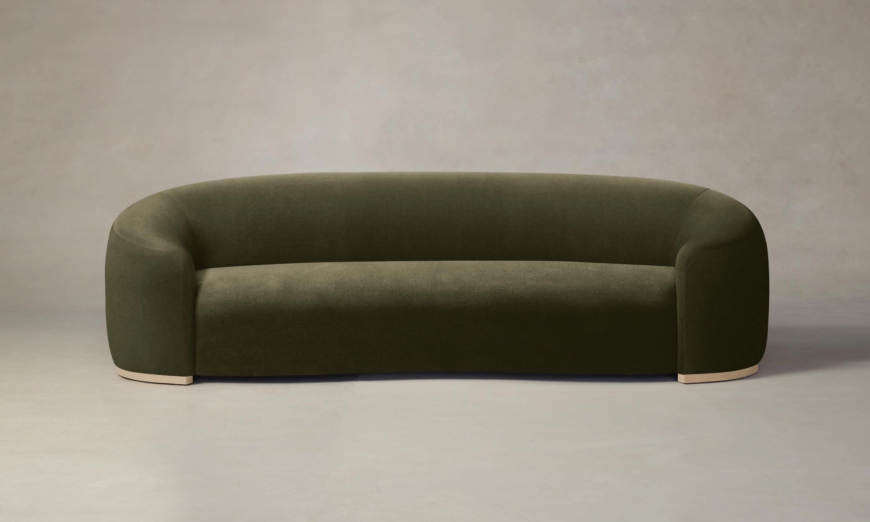 The Chelsea Sofa - Mohair Moss