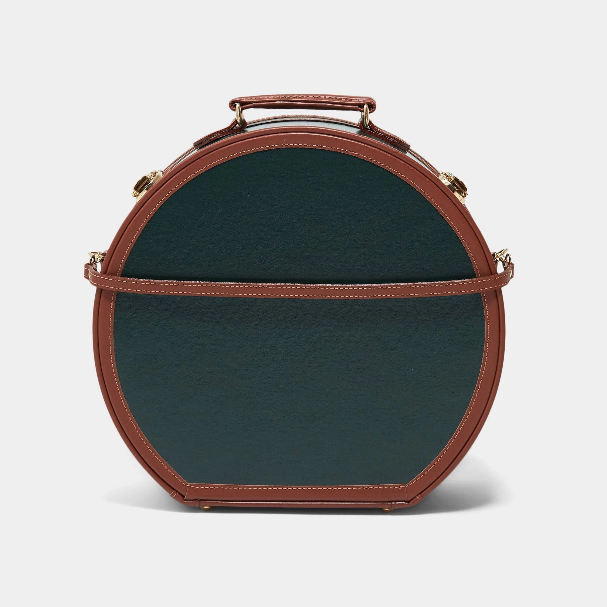 The Diplomat - Hunter Green Hatbox Large