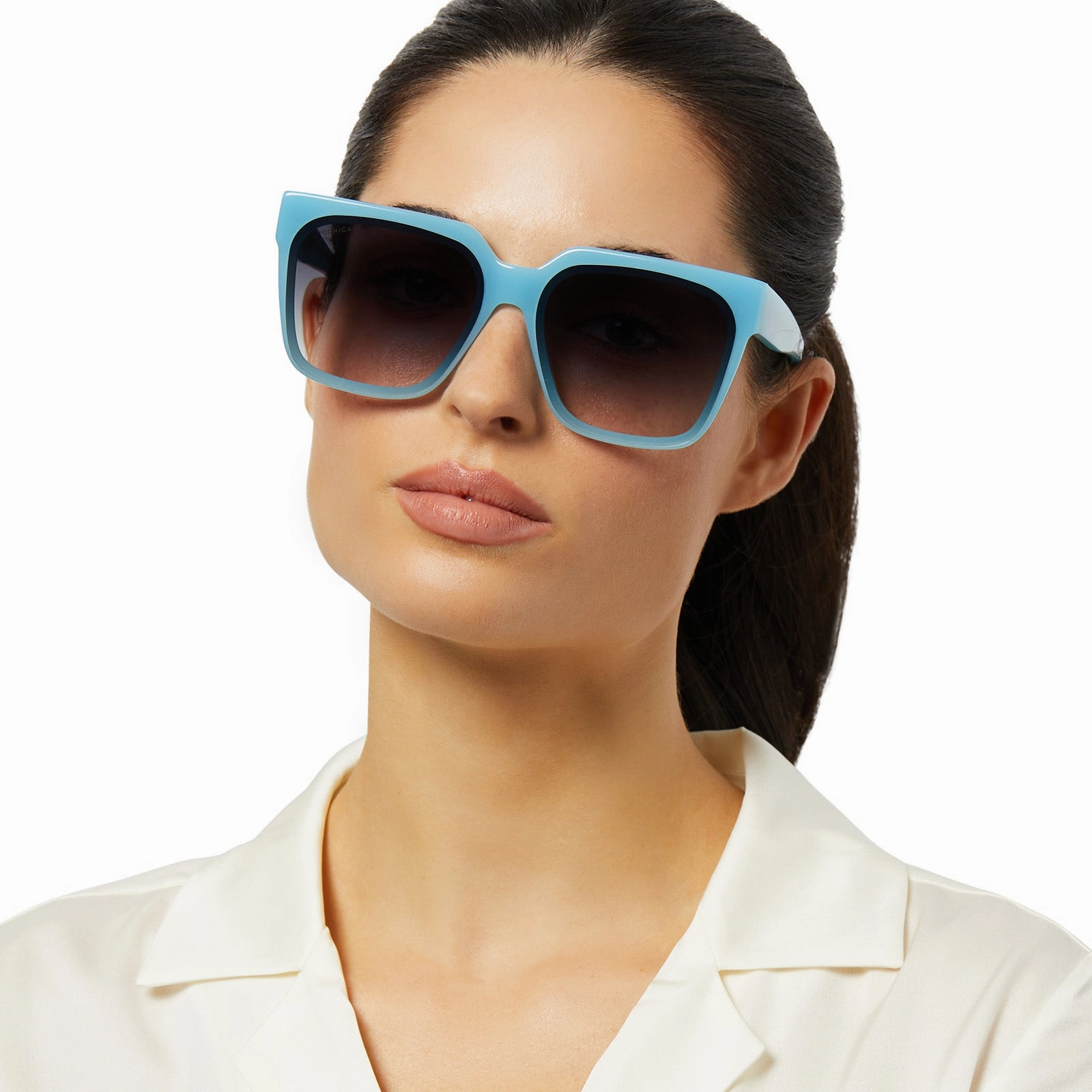 THEA - PARADISO   GREY GRADIENT SUNGLASSES
