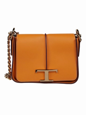 Tod's Timeless Logo Plaque Mini Crossbody Bag
