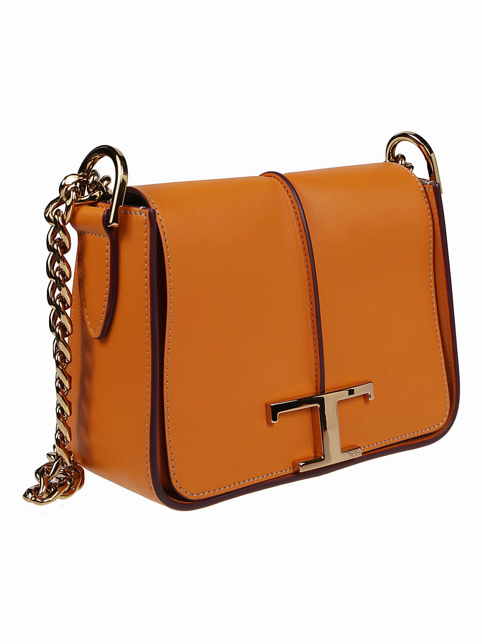 Tod's Timeless Logo Plaque Mini Crossbody Bag