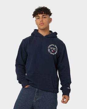 Tommy Jeans TJM Timeless Circle Hoodie Twilight Navy