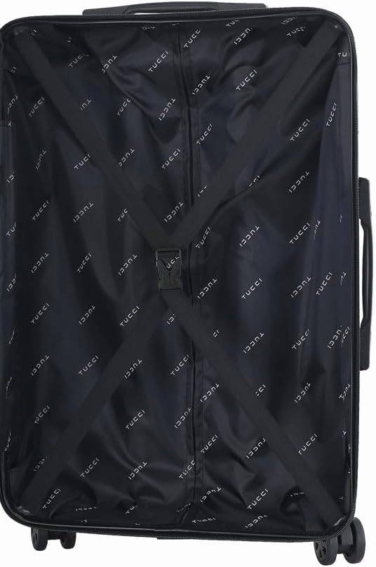 TUCCI Italy Money Man 24” Medium Hardside Checked Suitcase
