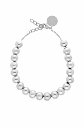 Vanessa Baroni BEADS NECKLACE - Silver