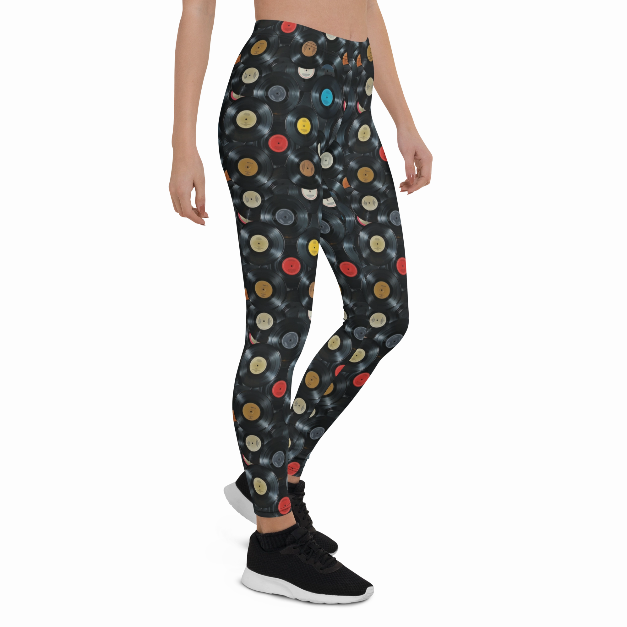 Vinyl Record Leggings