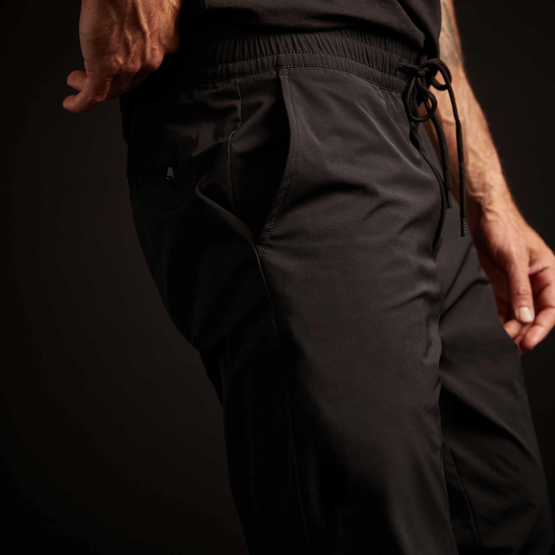 Y/OSEMITE Jersey Lined Performance Pant - Black